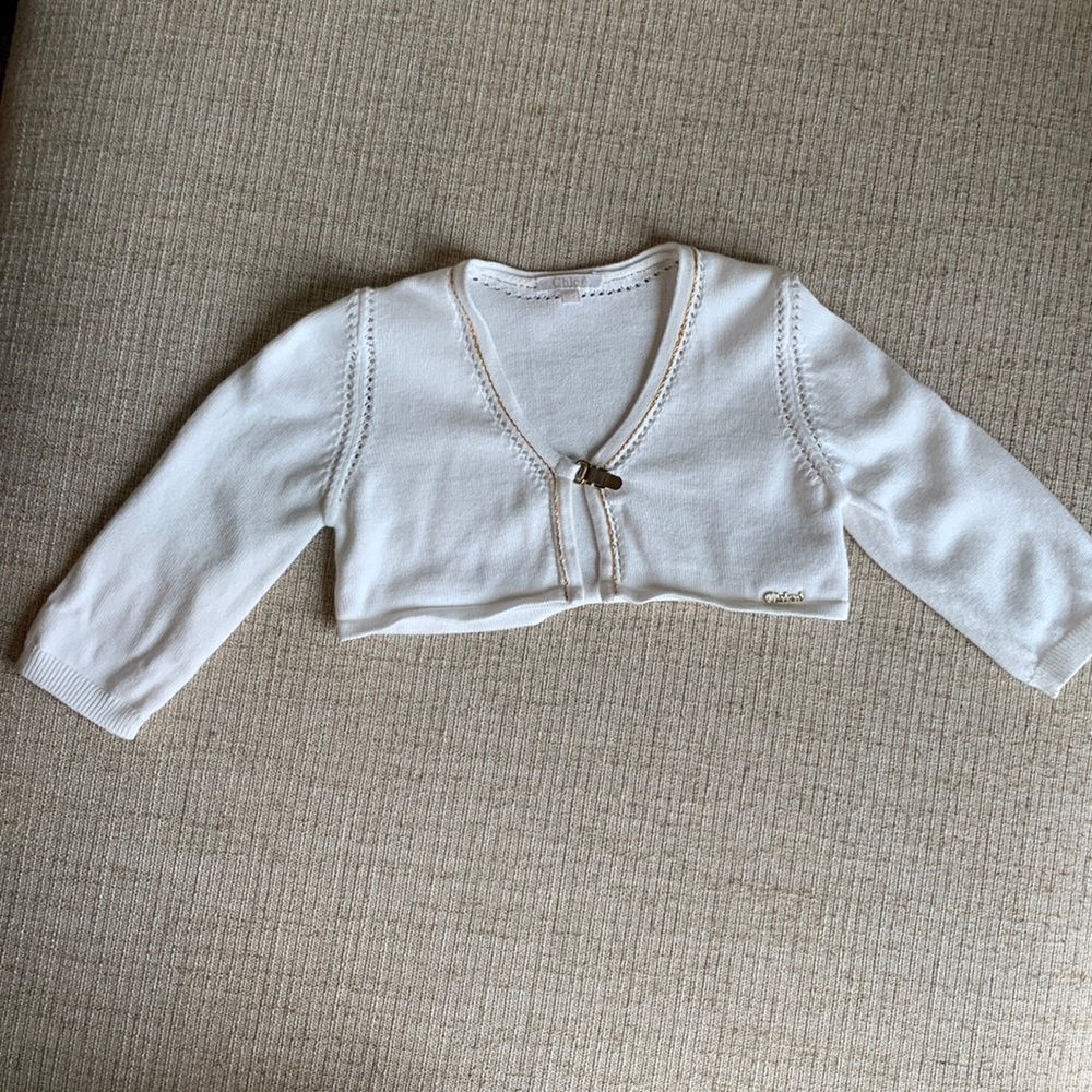 Chloe bolero cardigan cotton
